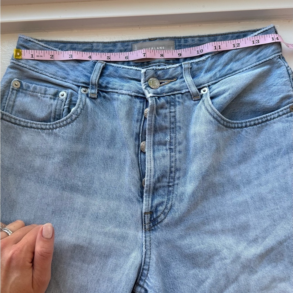 Everlane Women’s The Curvy 90s Cheeky Straight Jean 
Organic Cotton Crop Size 28 - Picture 6 of 9